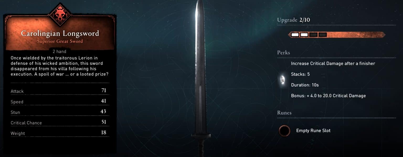 Гайд Assassins Creed: Valhalla - лучшее оружие и где его найти