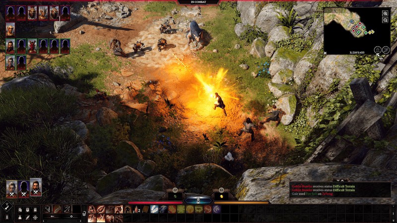 Baldur's Gate 3 скриншот геймплей
