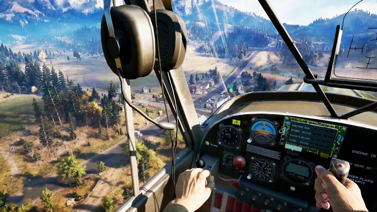 Far Cry 5 самолеты