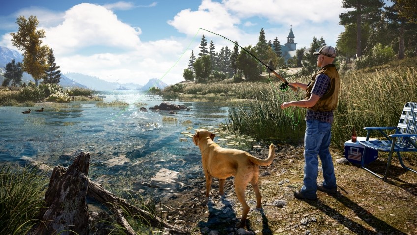 Far Cry 5 рыбалка