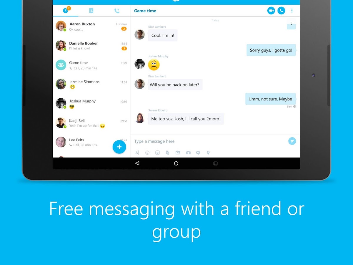 Skype для Android · 14.05.14 · CADELTA.RU