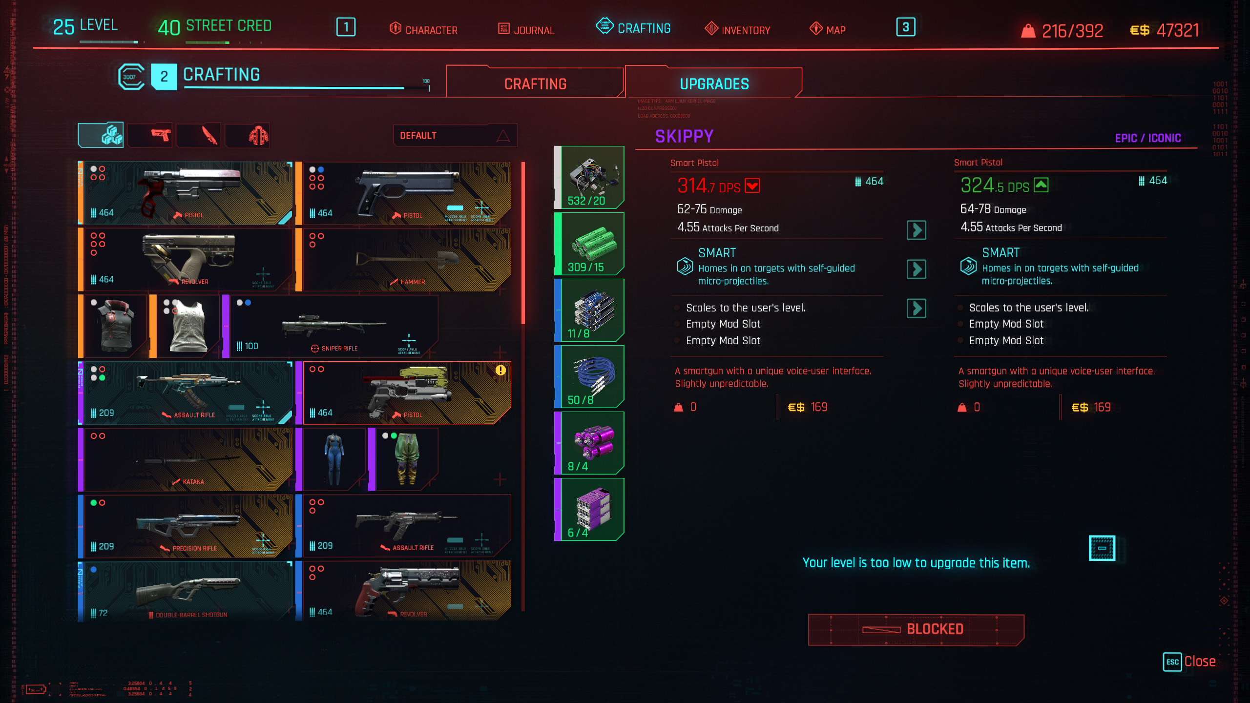 Гайд по оружию в Cyberpunk 2077 - типы вооружения, редкость, особенности и советы по выбору оружия