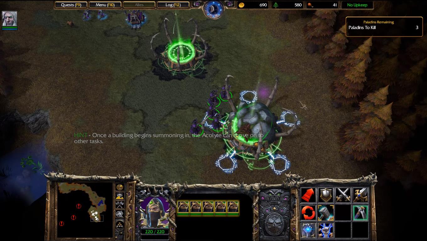 Гайд Warcraft 3: Reforged - расы, добыча ресурсов, герои